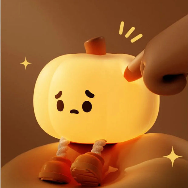 Halloween Pumpkin Night Light By Flairy