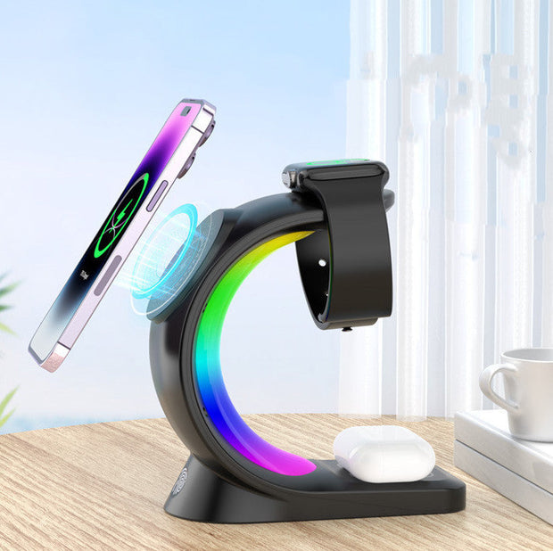 4 In 1 Magnetic Wireless Charger By Flairy