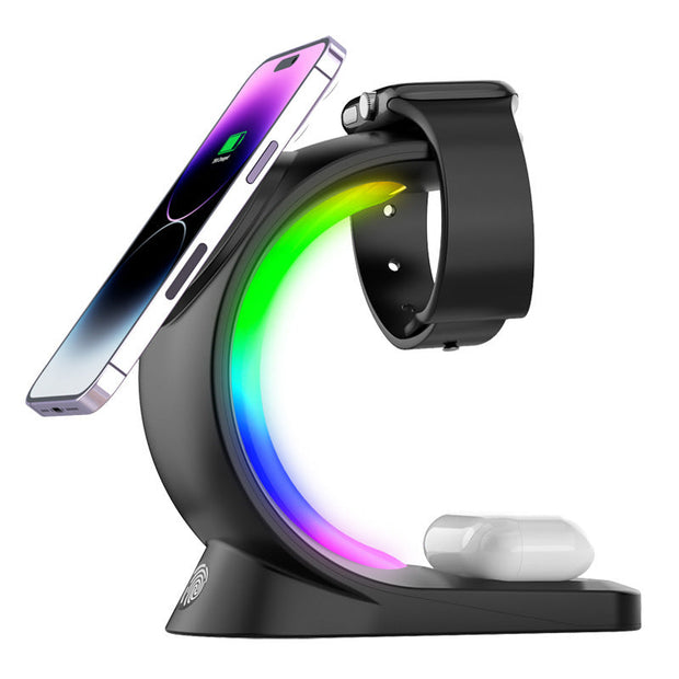 4 In 1 Magnetic Wireless Charger By Flairy