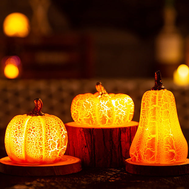 Pumpkin LED Candle By Flairy