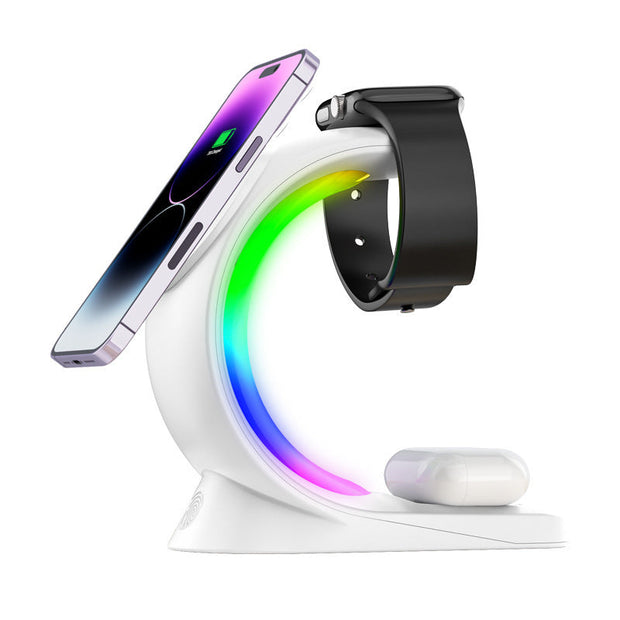 4 In 1 Magnetic Wireless Charger By Flairy