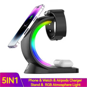 4 In 1 Magnetic Wireless Charger By Flairy