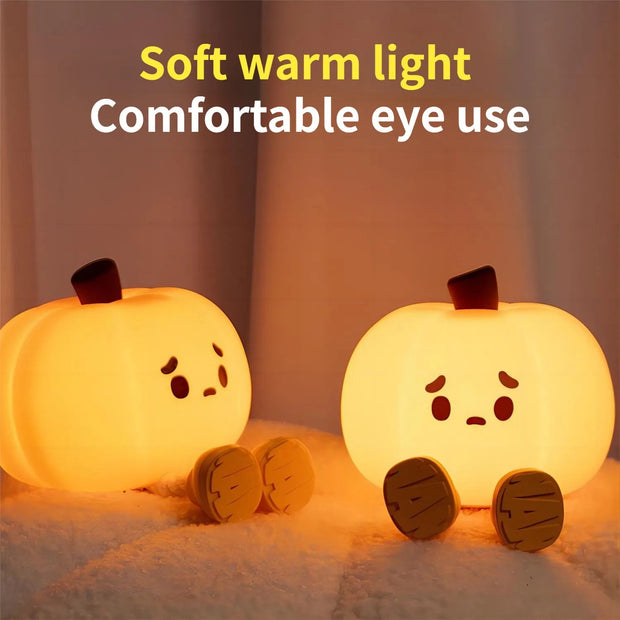 Halloween Pumpkin Night Light By Flairy