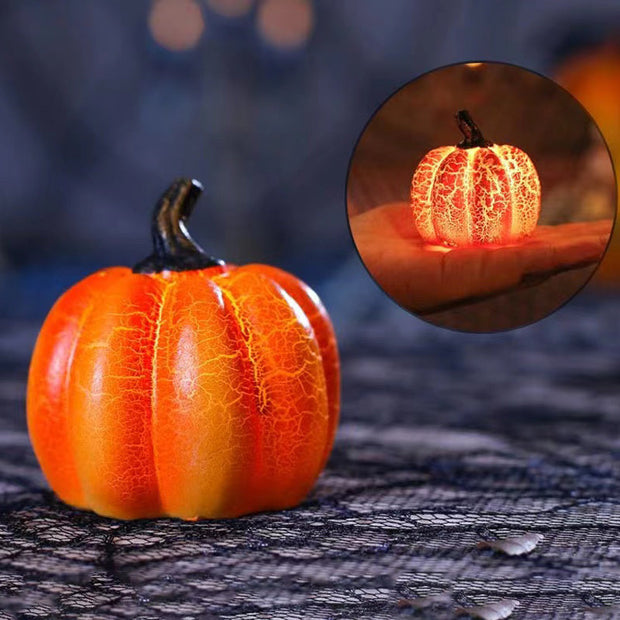 Pumpkin LED Candle By Flairy